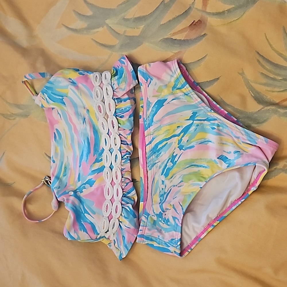 Lilly pulitzer girls bikini size s